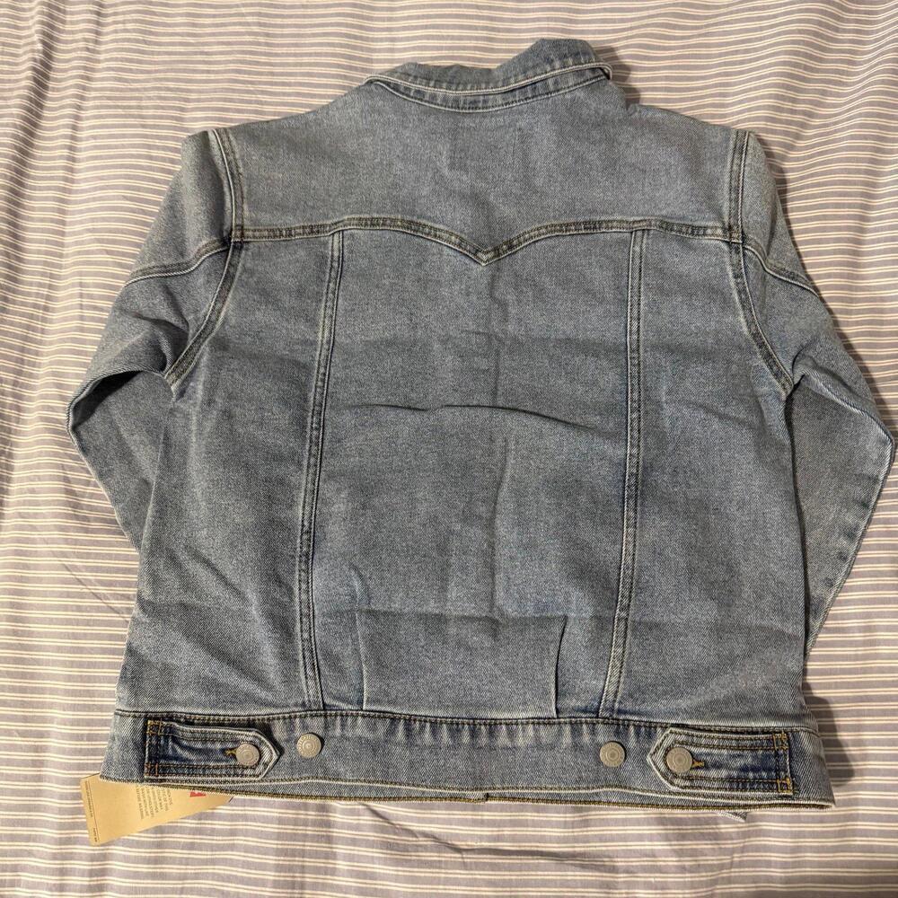 Levi’s kids oversized western denim trucker jacket - Picture 7 of 7